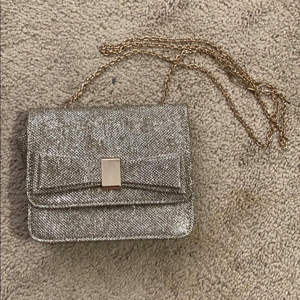 Gold Cross Body Bag